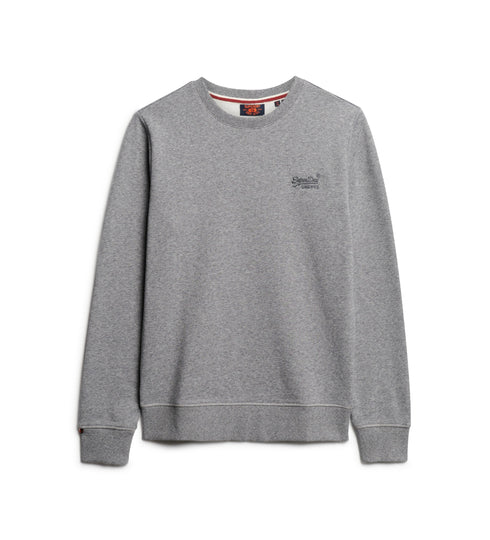 Superdry Essential Logo C/N Sweat Top Grey
